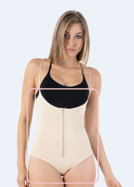 Body Gainant Bustier Ouvert Sans Coutures – Portez Votre Propre Soutien-Gorge